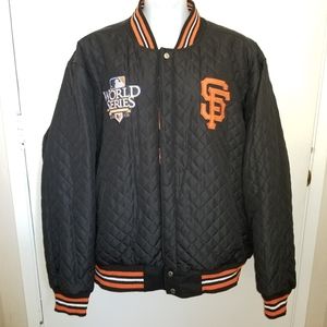 SF Giants Wool Reversible MLB Jacket - 4X / XXXXL